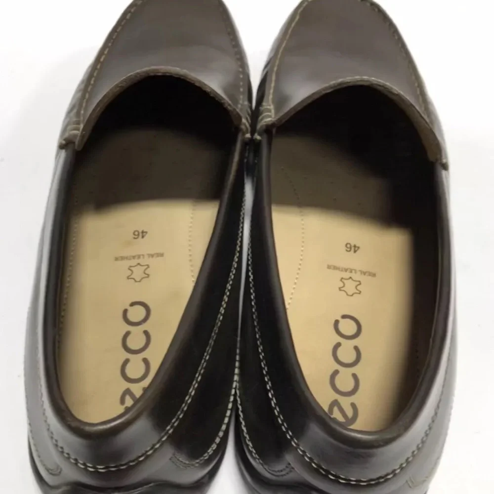 ECCO Men’s Classic Mock 2.0 Loafers Brown, Size US 12 M, EUR 42